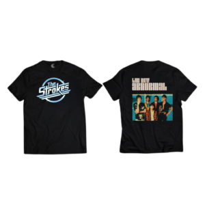 Remera Negra The Strokes V1